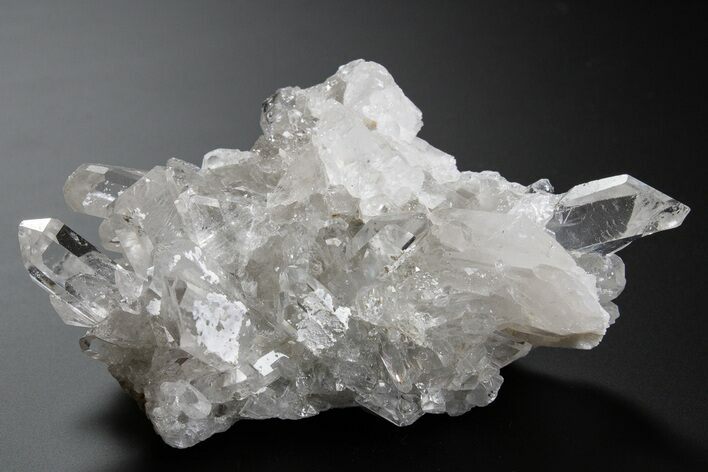 Clear Quartz Crystal Cluster - Brazil #306028